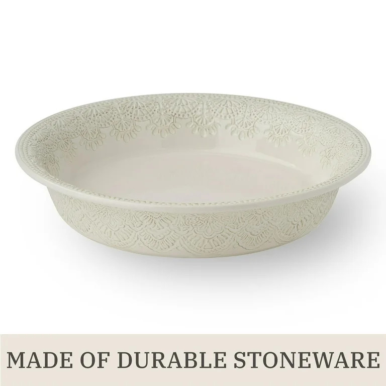 Better Homes & Gardens Holiday Plaid Stoneware Pie Dish, 10" | Walmart (US)