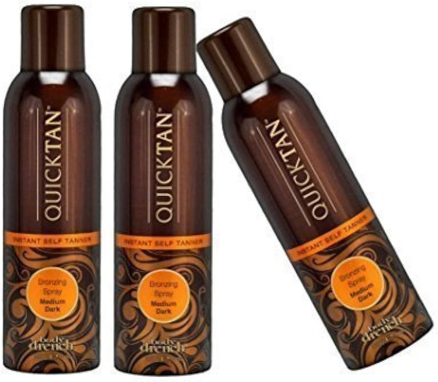 Body Drench Quicktan Quick Tan Bronzing Spray Medium Dark (The Perfect Ultra Bronzing Self-tanner a  | Amazon (US)
