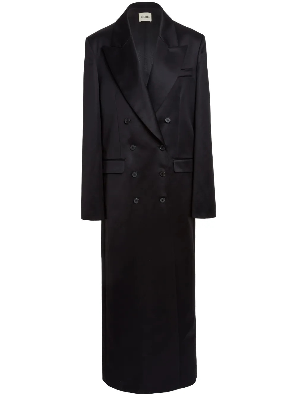 KHAITE The Blake double-breasted Coat - Farfetch | Farfetch Global
