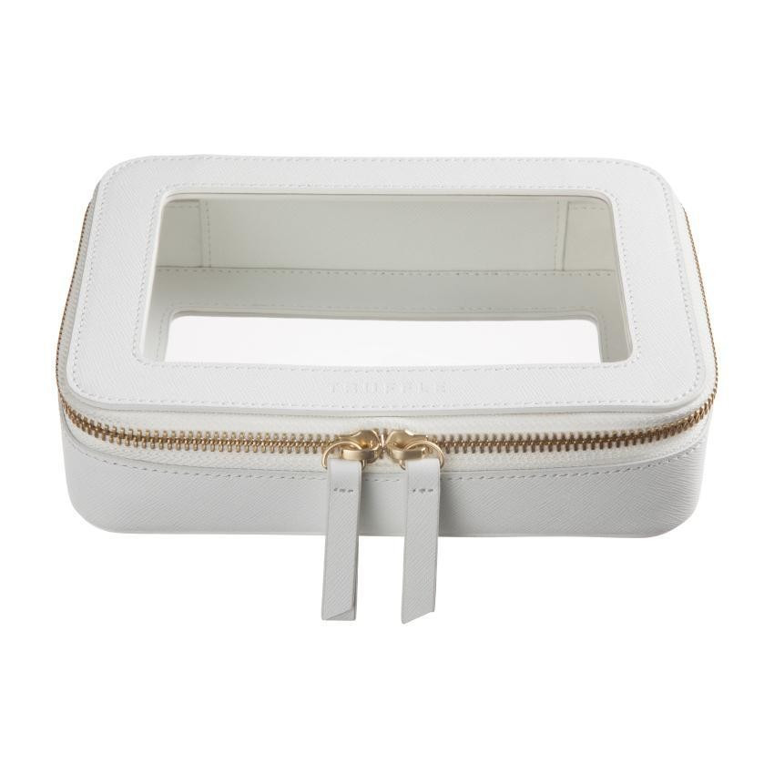 Clarity Jetset Case - Clear Travel Makeup Case | Truffle | TRUFFLE