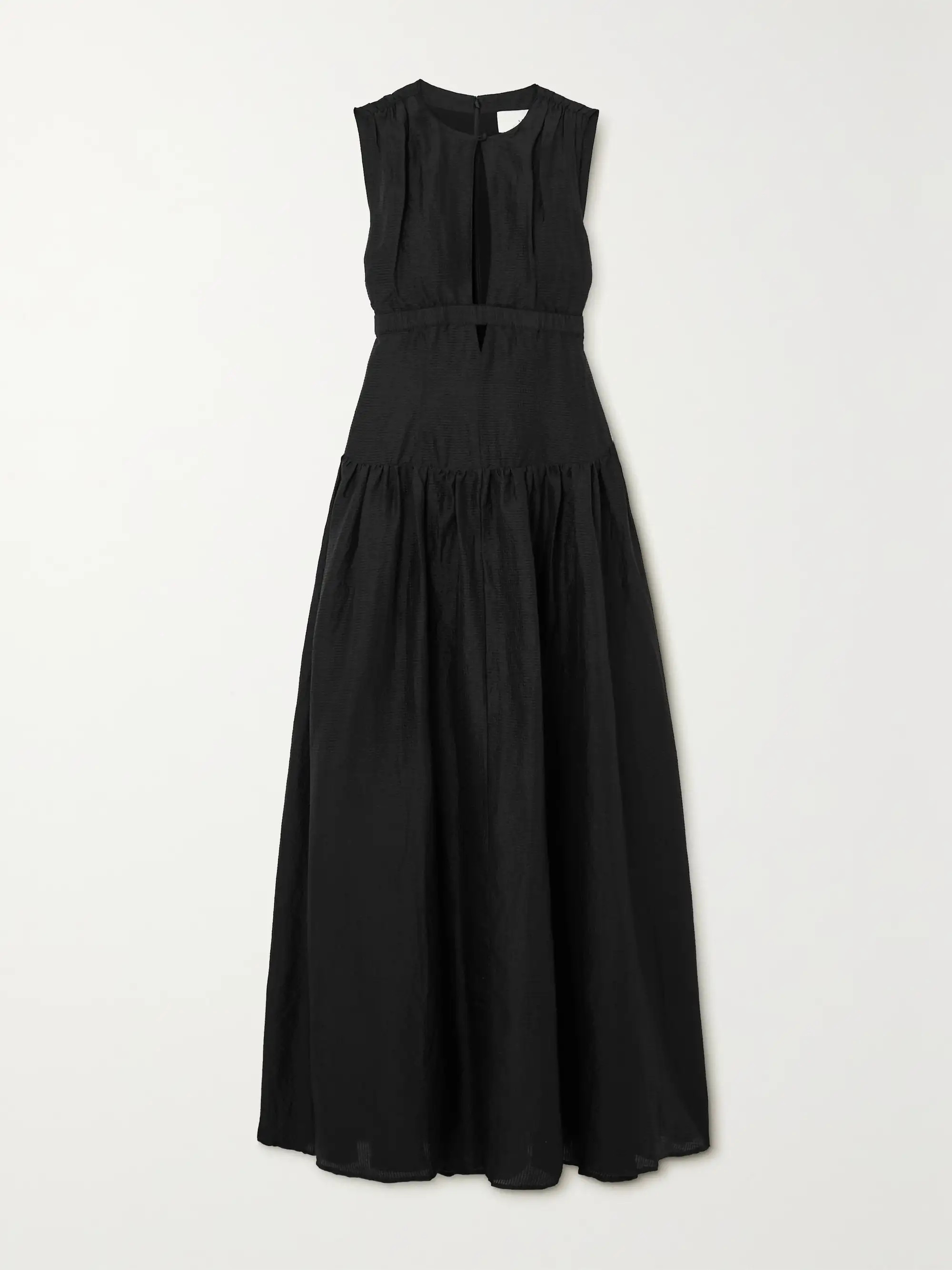 Loren cutout linen and silk-blend maxi dress | NET-A-PORTER APAC