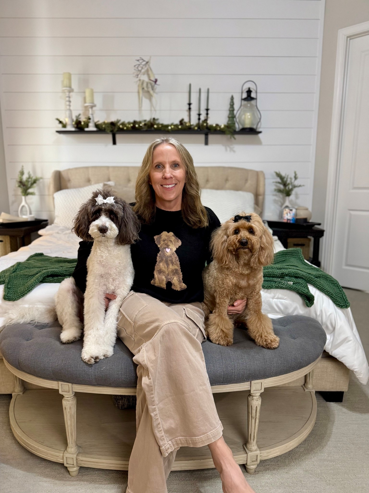 Absolutely love this doodle dog sweater. Love the neutral colors of this one being black and tan. I purchased an oversized cozy fit but a medium would have worked too. Price at under $20 cannot be beat.

#LTKMidsize #LTKFindsUnder50 #LTKootd