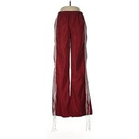 Edikted Track Pants - Mid/Reg Rise: Red Activewear - Size Medium | ThredUp (US)