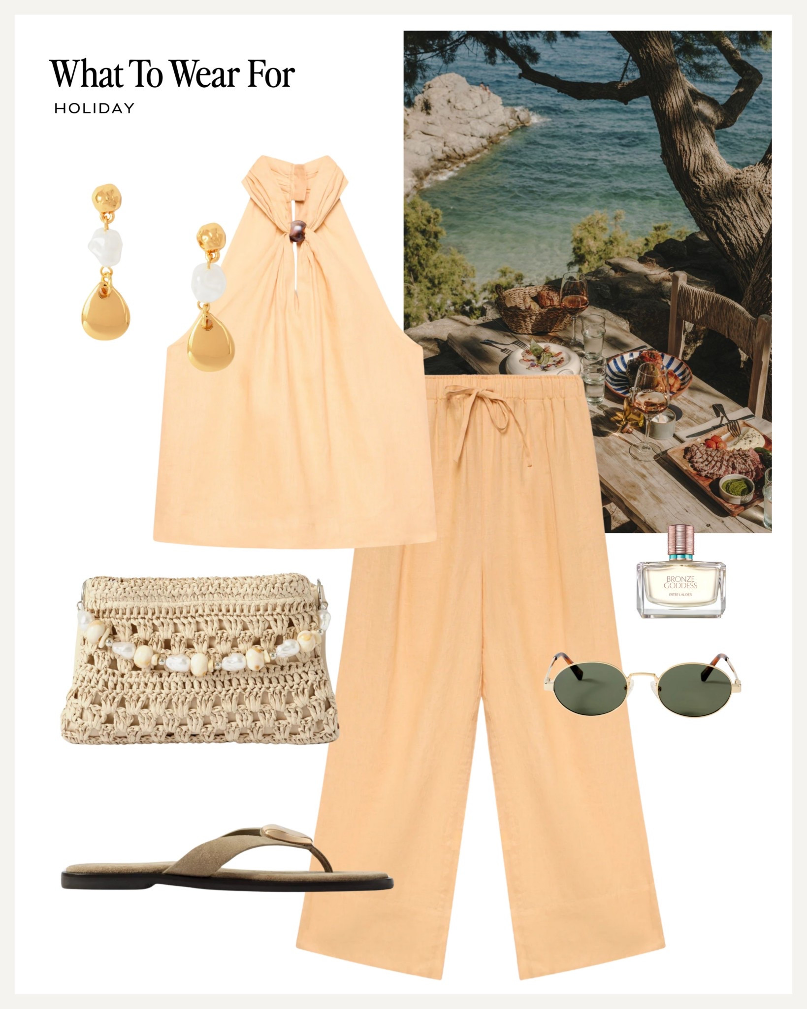 Holiday 🏝️ 

Summer coord set, mint velvet, yellow matching set, straw clutch, flip flops 

#LTKsummer #LTKuk