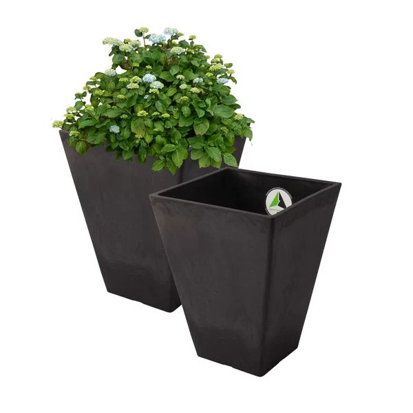 Cara 2-Piece Composite Pot Planter Set (Set of 2) | Wayfair North America