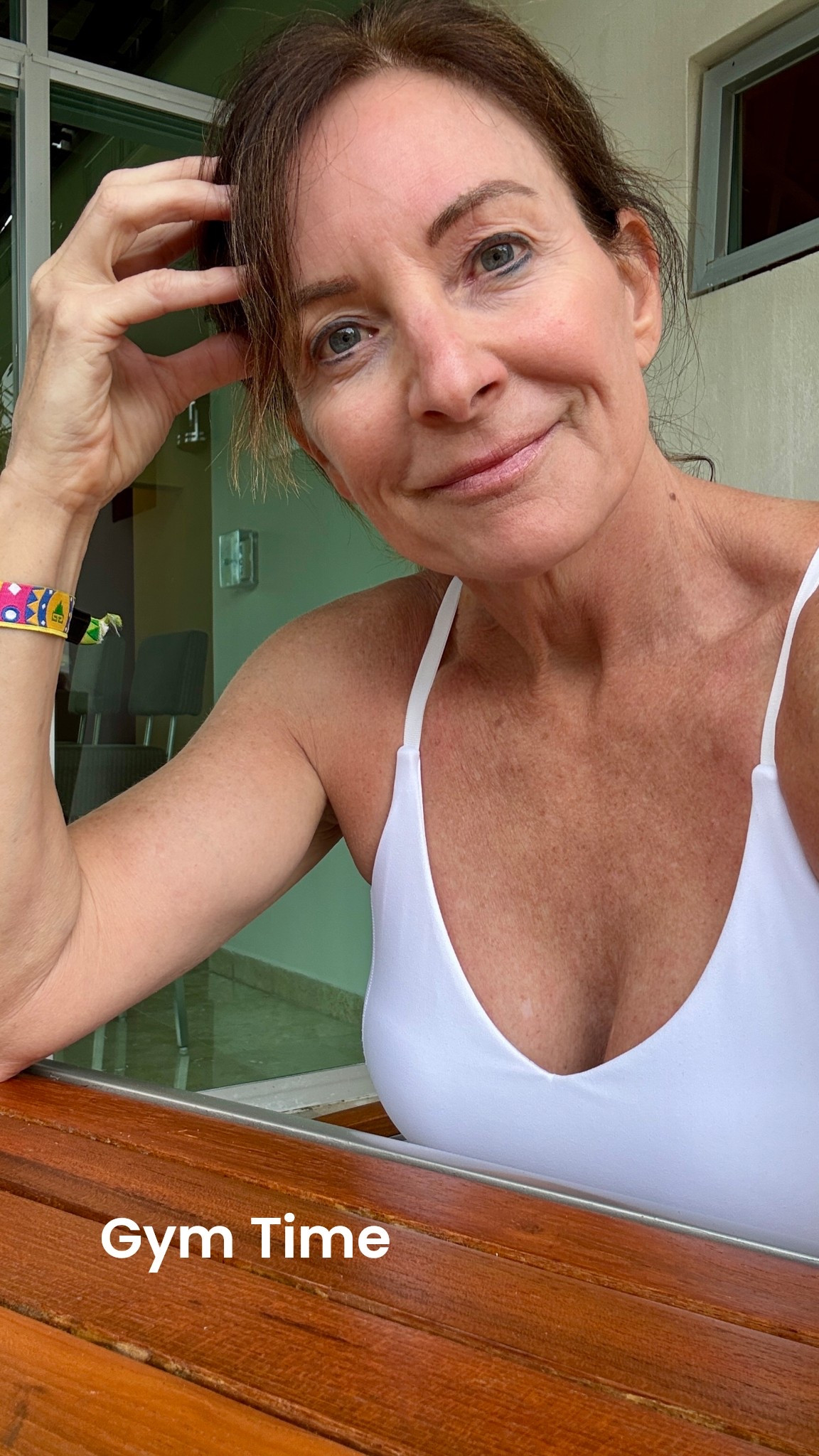 Rainy beach morning = gym time. I LOVE this padded sports tank that covers my belly but isn’t too long, has adjustable straps and keeps everything hoisted 😉

Use my link for 20% off your total order using code DEBBIE 

You won’t regret this purchase and their no seam leggings are my favorite out of all the brands I’ve tried and I’ve tried a lot!

#LTKActive #LTKfitnessgoals #LTKdayinmylife