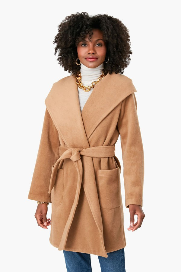 Camel Wrap Coat | Tuckernuck (US)