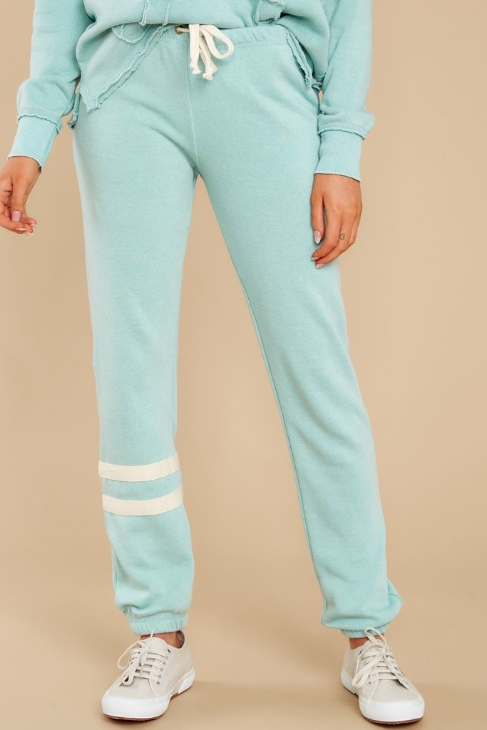 Friday Night Lights Island Mint Joggers | Red Dress 