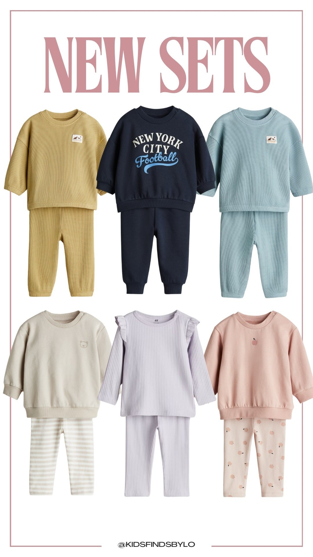 New sets for babies & toddlers! 20% off for members!

#LTKFamily #LTKKids #LTKBaby