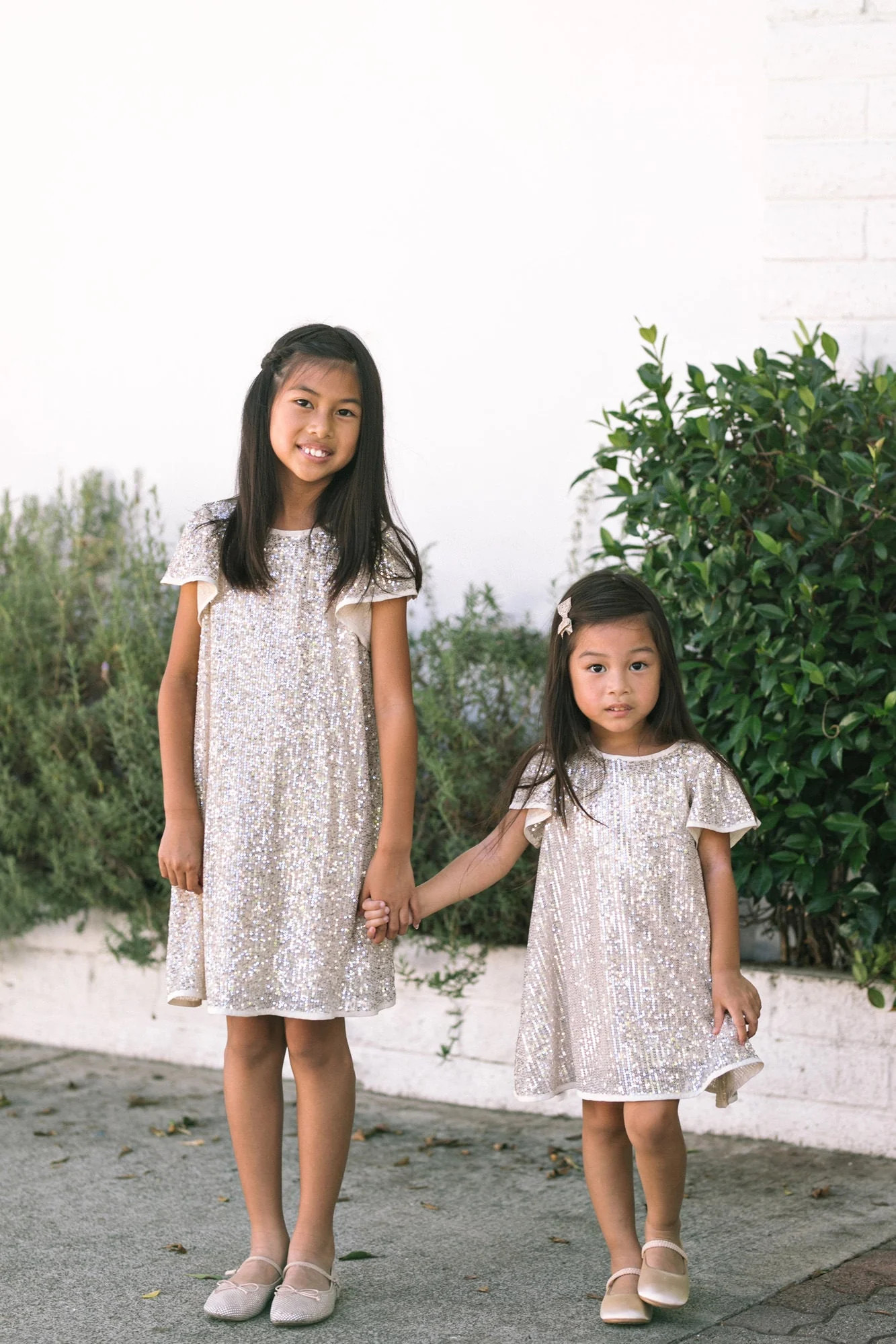 Kids Sequin Shift Dress | Morning Lavender