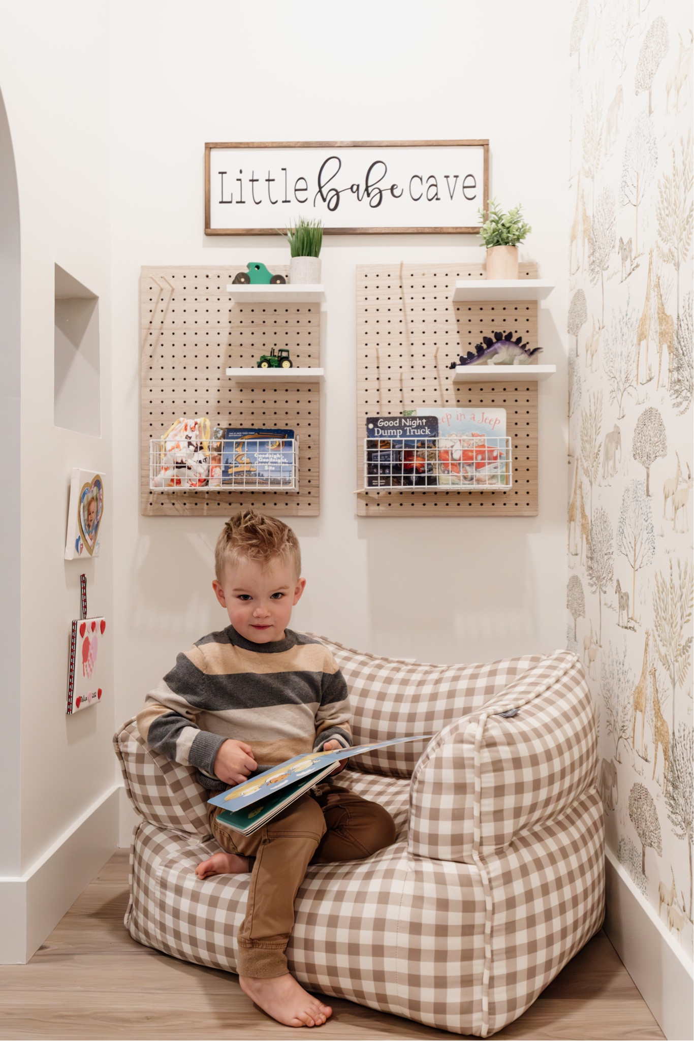 Toddler playroom under the stairs! 

Playroom
Toddler
Neutral kid decor

#LTKkids #LTKfamily #LTKhome