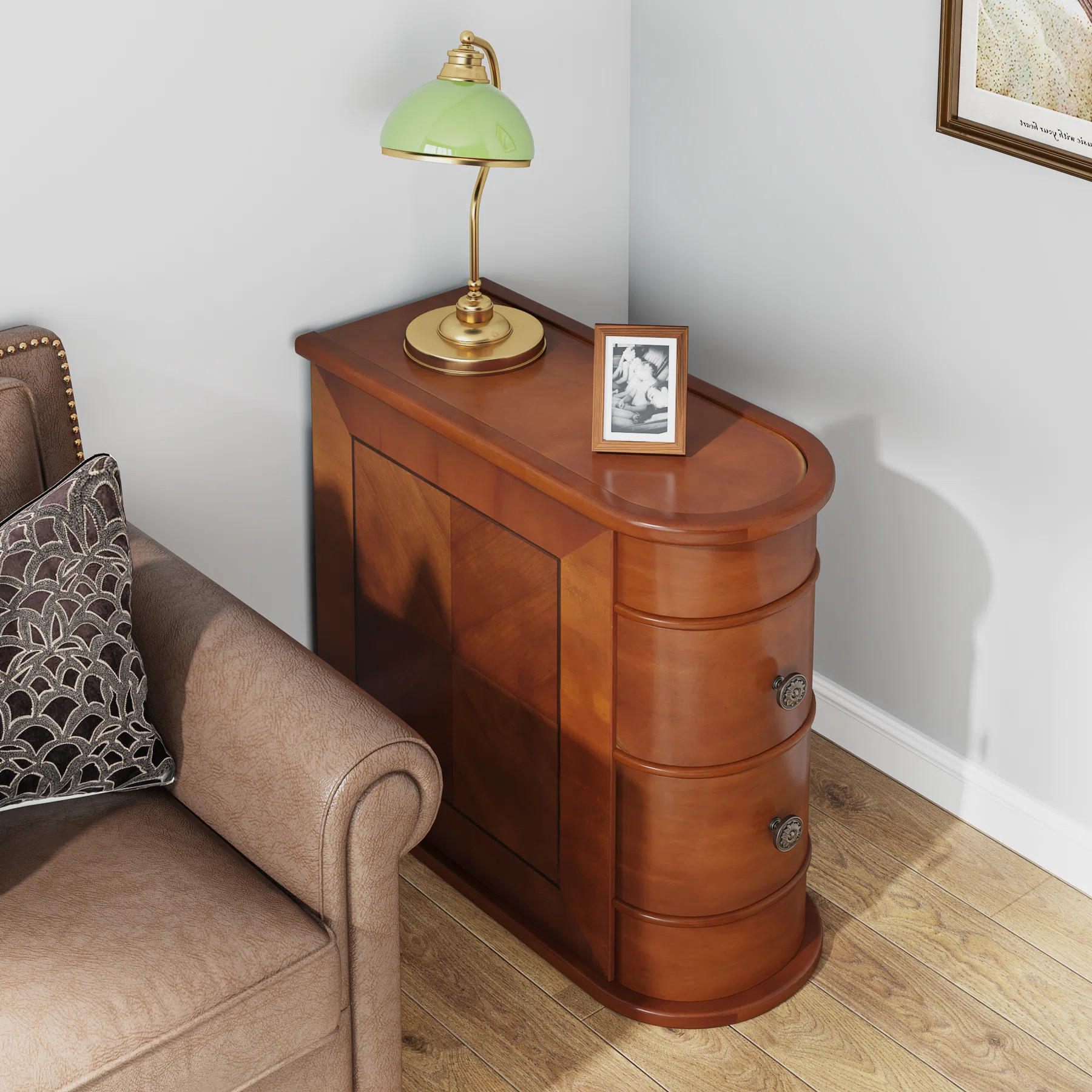 Solid Wood 2 - Drawer End Table | Wayfair North America