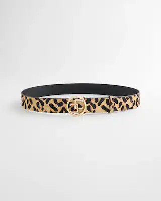 Women's Leopard CC Logo Trousers Belt in Black | Chico's | Chico's