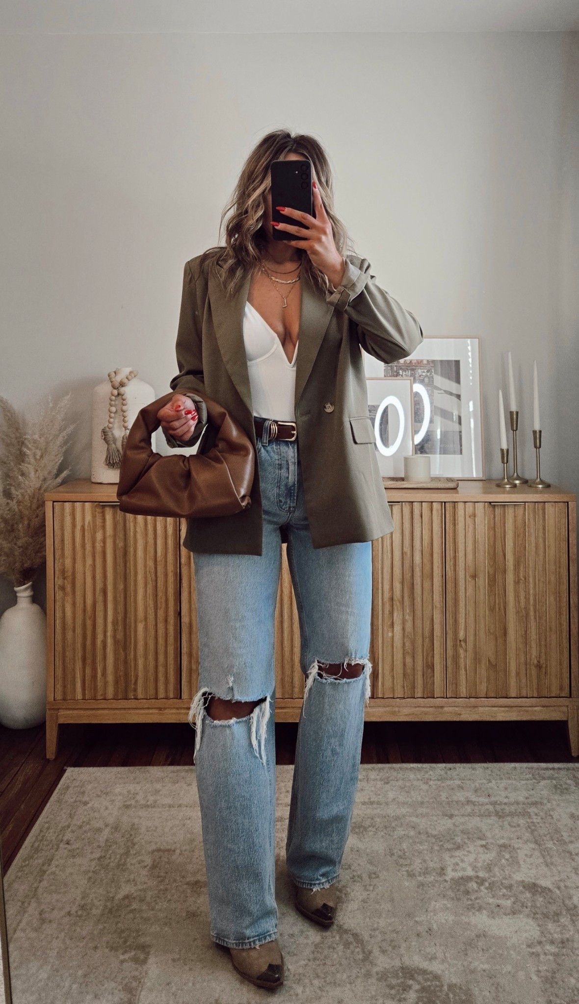 shapewear bodysuits + denim! these bodysuits snatch you in + are so flattering! i’m in a size S. wearing my fav style of denim—  90s relaxed, but this would be so cute with the wide leg denim too. my booties are old from vici, linking some similar styles! amazon outfit, abercrombie

#LTKSaleAlert #LTKStyleTip #LTKFindsUnder100