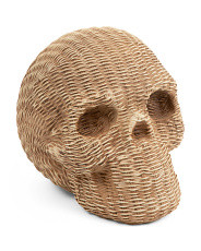Woven Look Resin Skull | TJ Maxx