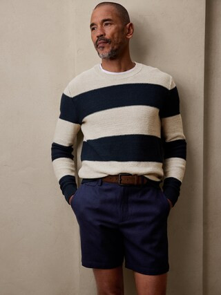 Rustic Linen-Blend Sweater | Banana Republic Factory