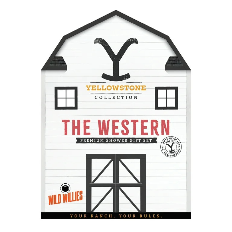 Wild Willies Yellowstone Collection The Western Premium Shower Gift Set, New, Adult | Walmart (US)