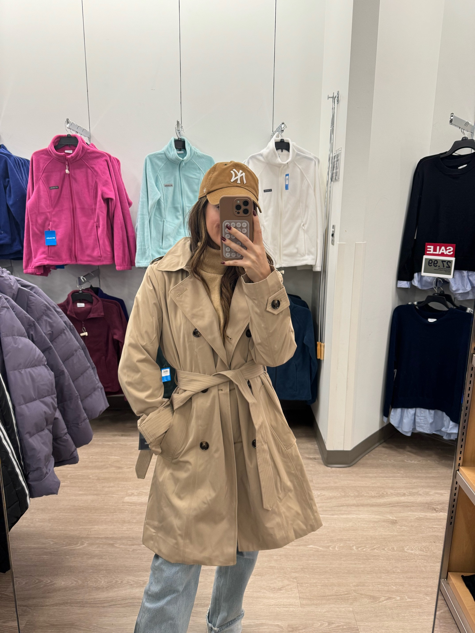 Kohls london discount fog trench coat