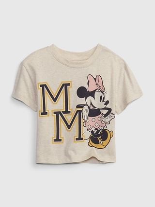 babyGap | Disney 100% Organic Cotton Minnie Mouse Boxy Graphic T-Shirt | Gap (US)