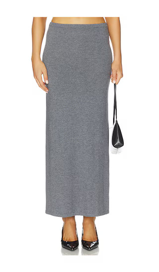 by Marianna Torrey Maxi Skirt in Charcoal Grey | Revolve Clothing (Global)