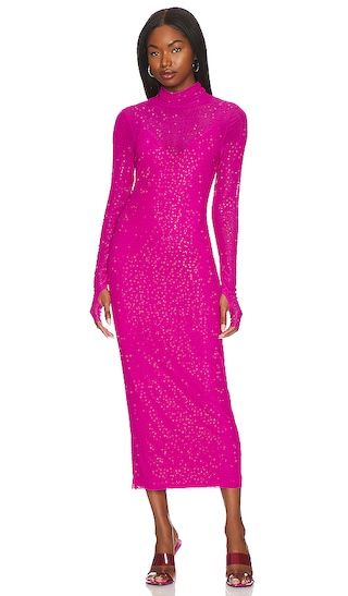 Shailene Dress in Fuchsia | Revolve Clothing (Global)