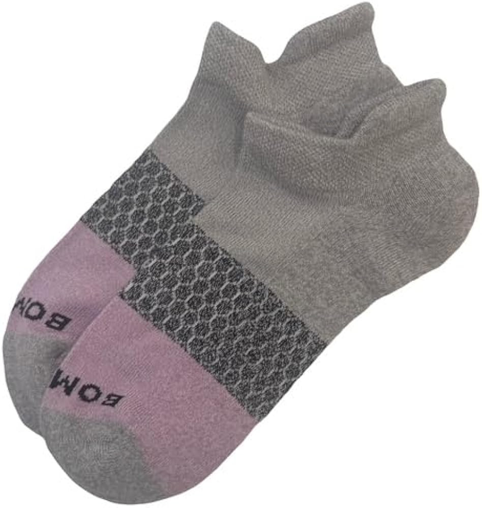 BOMBAS Women's Ankle Socks (Wisteria/Grey, Medium) | Amazon (US)