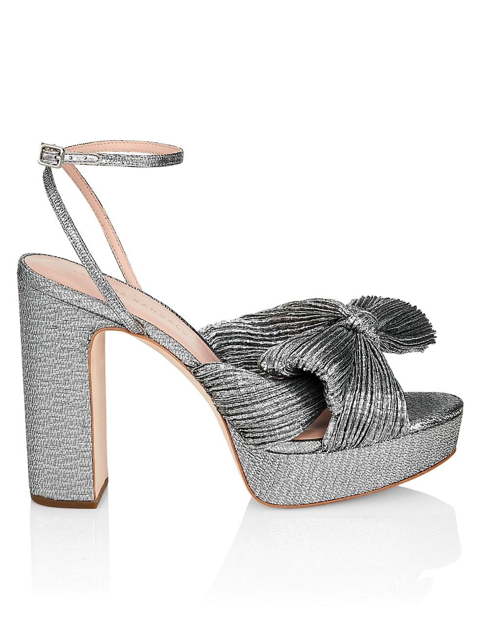 Natalia Pleated Platform Sandals | Saks Fifth Avenue