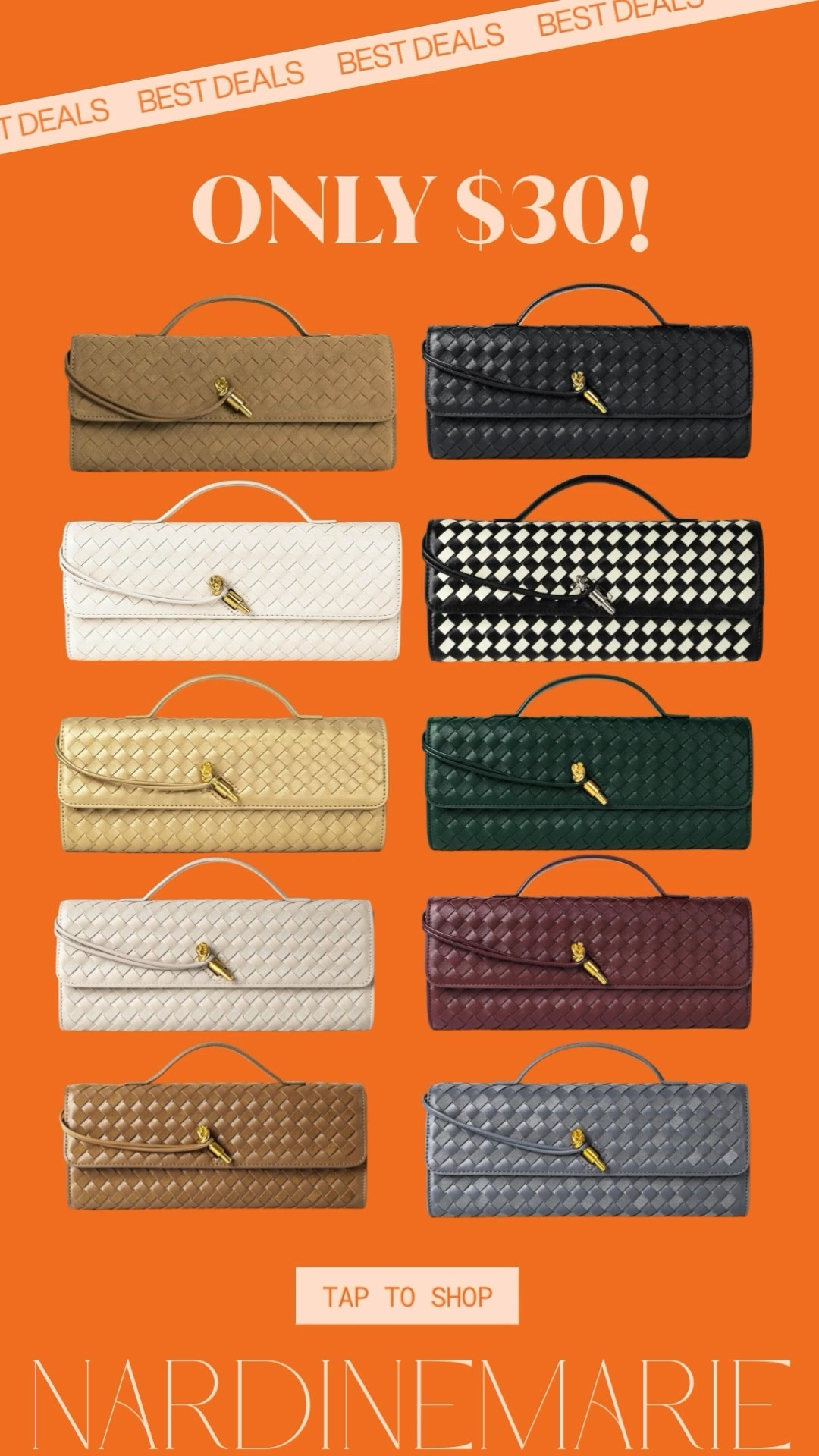 SAVE THIS — THESE ARE TOO GOOD!
Bottega dupes that look high-end but are only $30 !!!!

Perfect for dinners, events, weddings & dressy nights out. Neutral, timeless styles that work year-round ✨

Linked on my LTK! ⬇️

woven purse, amazon fashion finds, evening clutch under $30, affordable handbags

#LTKootd #LTKFindsUnder50 #LTKSaleAlert