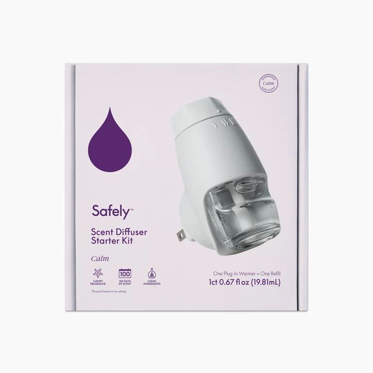 Safely Scent Plug In Diffuser Starter Kit, Calm Scent - Walmart.com | Walmart (US)