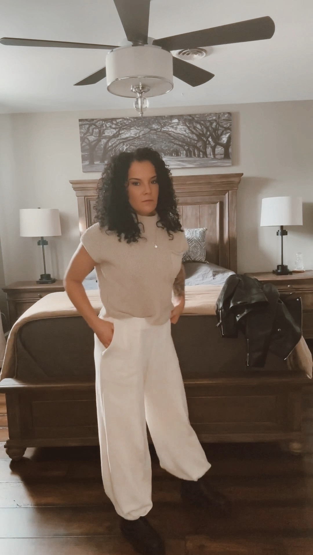 Gucci in Bloom perfume, Free people sweater set, Calvin Klein bralette set, Dr. Martin Chelsea boots, vegan leather jacket let and purse for the perfect street styled babe on the go! 

#LTKVideo #LTKtravel #LTKstyletip