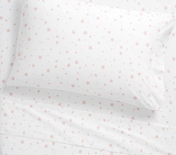 Shining Star Glow-in-the-Dark Sheet Set & Pillowcases | Pottery Barn Kids