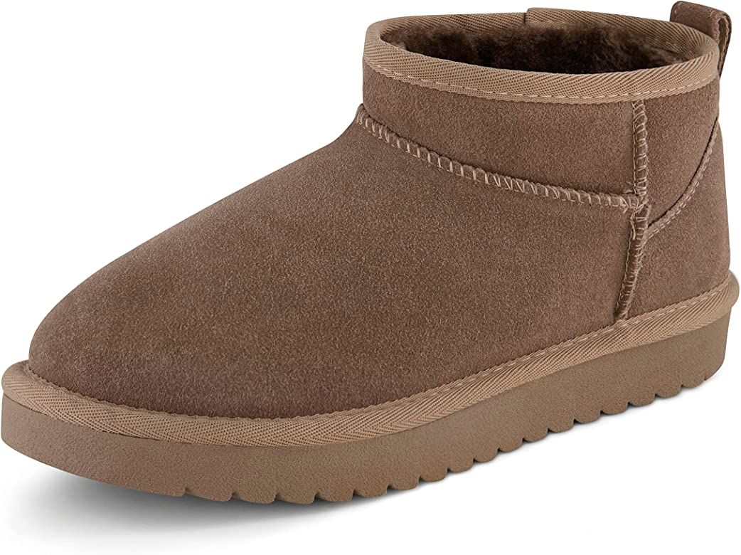 Taupe Genuine Suede | Amazon (US)