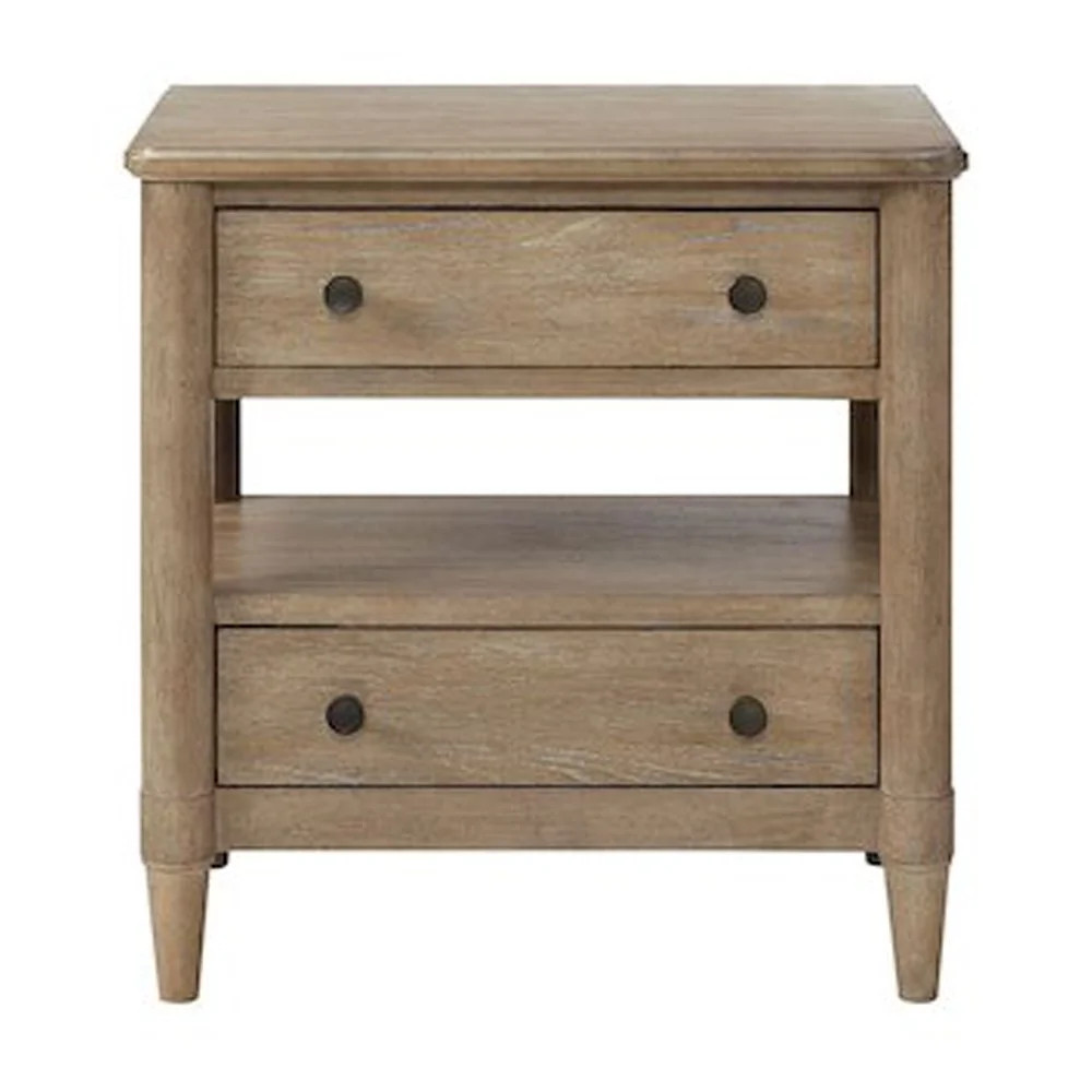 Bernards Wilmington Open Nightstand-Sand | Walmart (US)