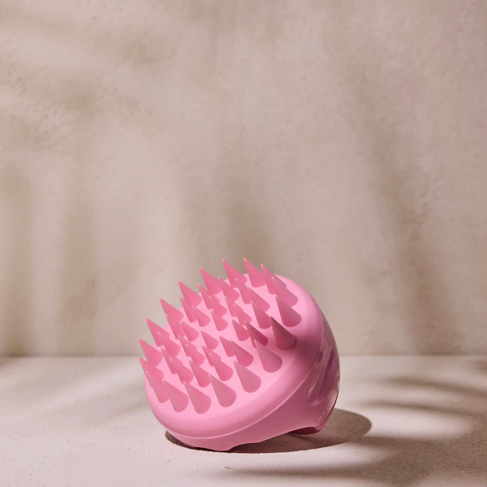 Root Therapy Scalp Massager Large Pink | Beachwaver Co