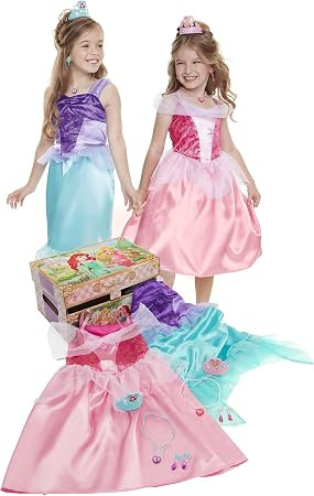 Disney Princess Ariel & Aurora Dress Up Trunk Pretend Play Toys | Amazon (US)