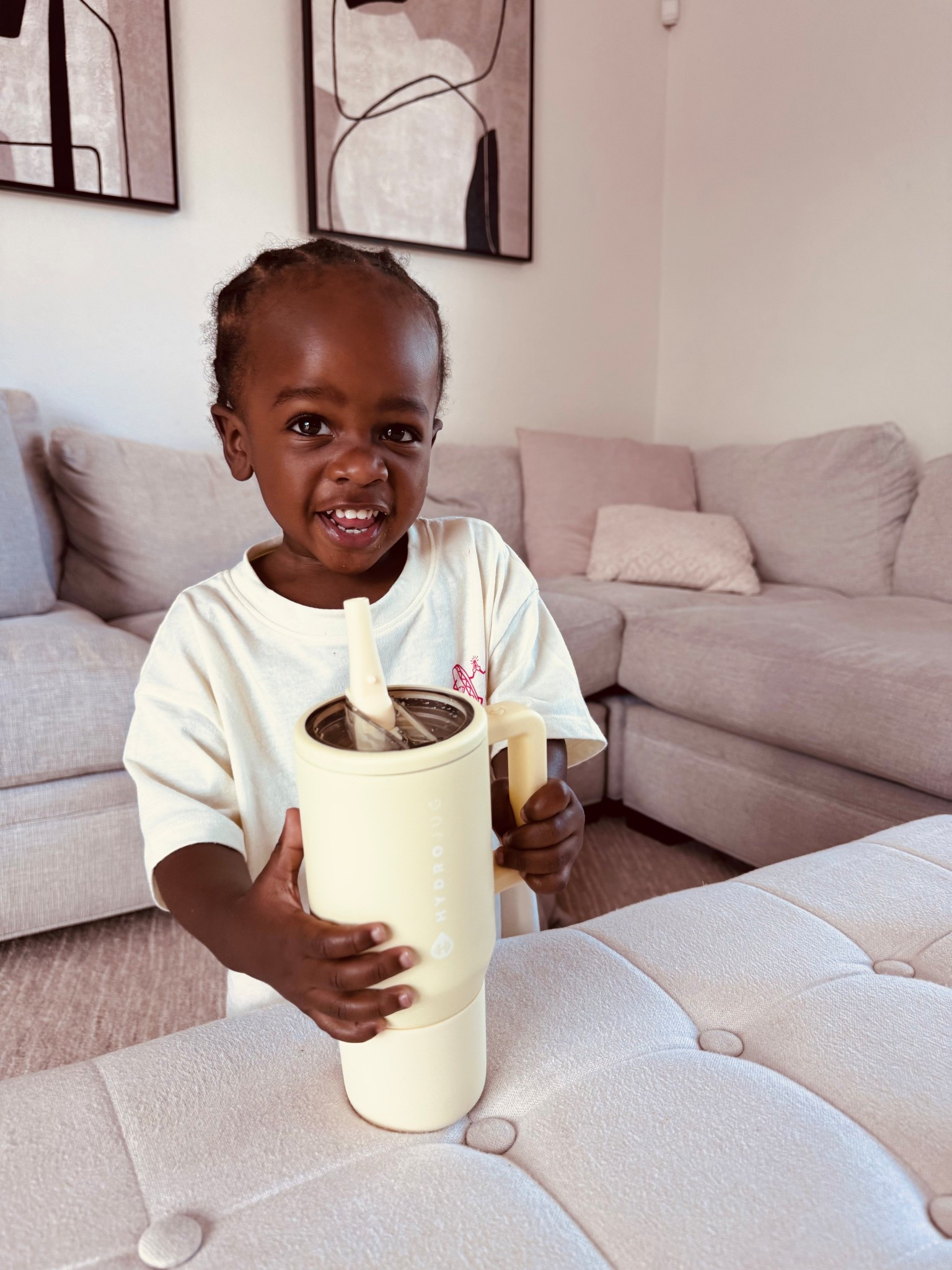 This actually isn’t intentionally a kids cup but it makes a great kids cup ! Also my kid drinks a lot of water so the kids cups don’t work for us 

#thermalcup #hydrajug #toddlerfinds 

#LTKFindsUnder50 #LTKBaby #LTKKids