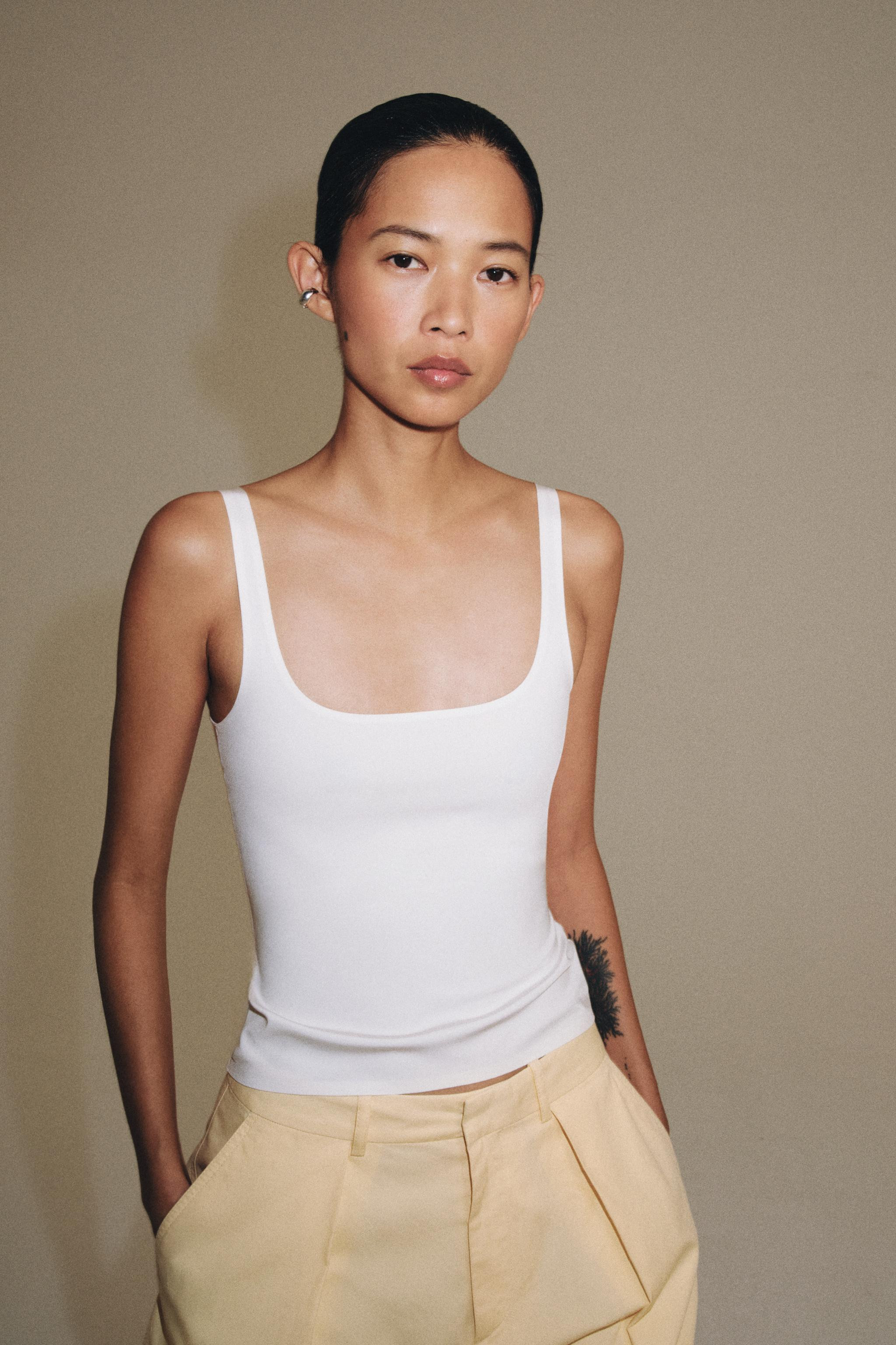 POLYAMIDE STRAPPY TOP | Zara UK
