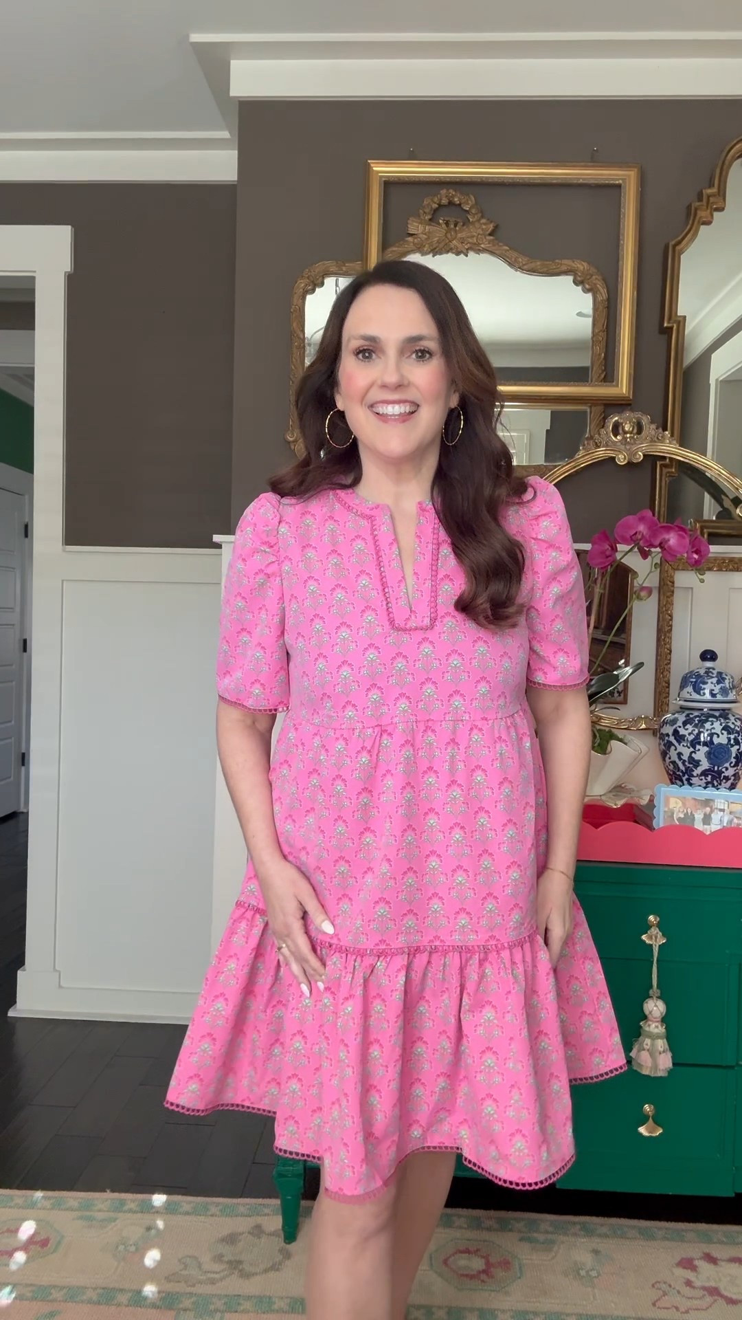 Where are my pink girls? I’ve found your Easter dress! This gorgeous pink dress from Mary Square fits like a dream! I’m 5’7” and wearing size large. 



#LTKOver40 #LTKootd #LTKgrwm