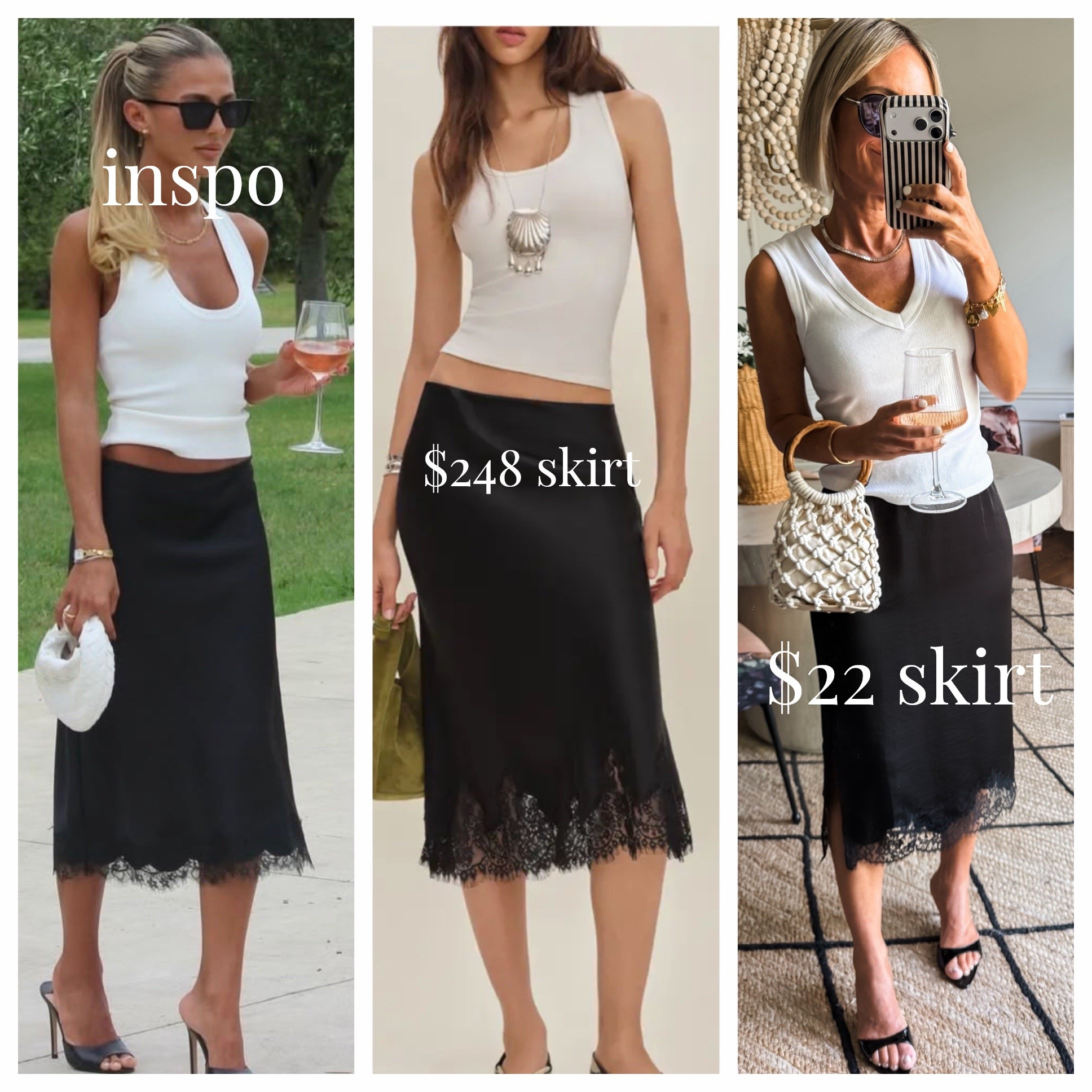 i loved this classic yet trendy look i found on pinterest.
For me, the $22 skirt is a win! In my true size xs, I am 5’2”.

#LTKootd