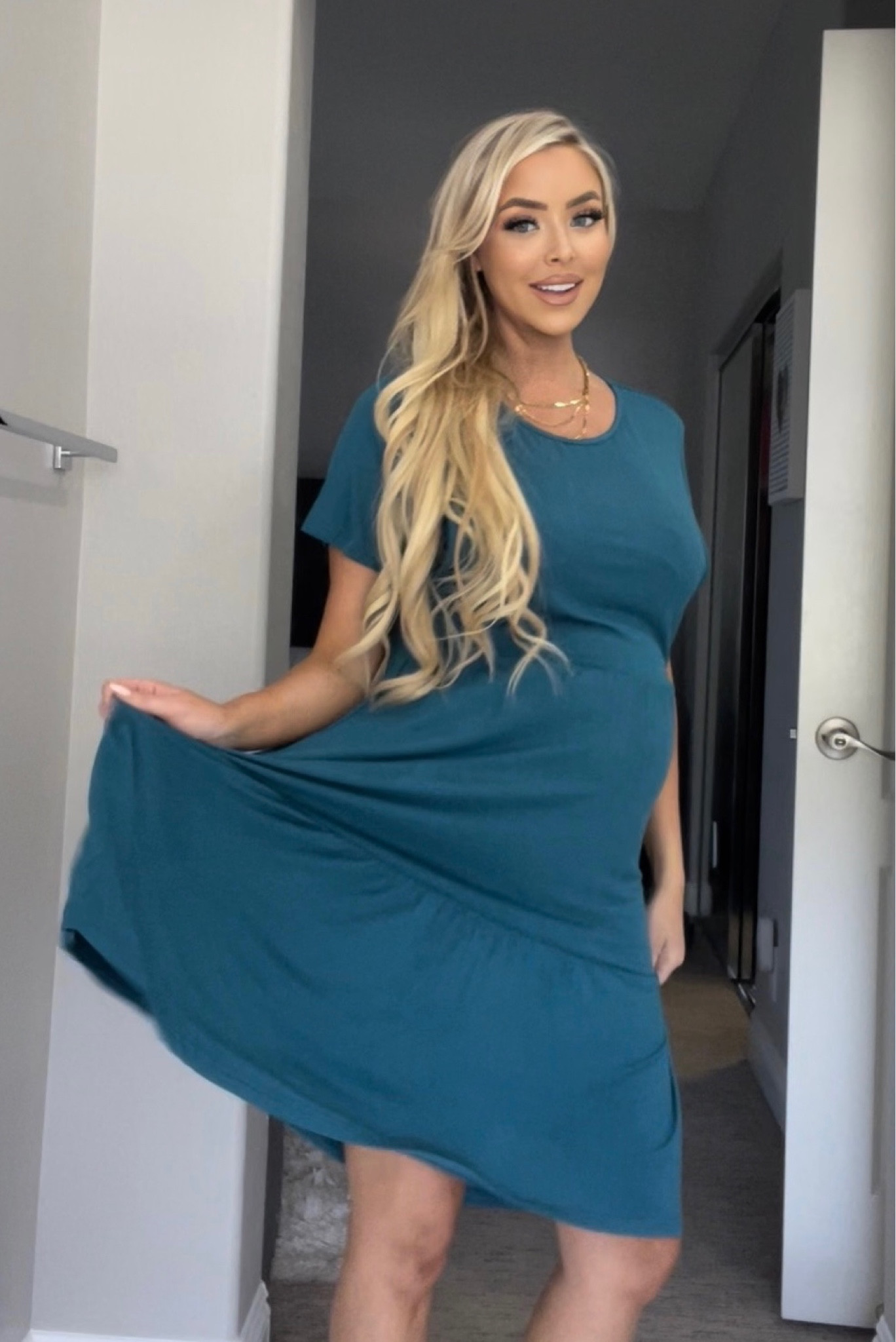 Mom to be in comfy maternity pjs by Ekouaer! Check out all their options!

#LTKcurves #LTKbaby #LTKbeauty