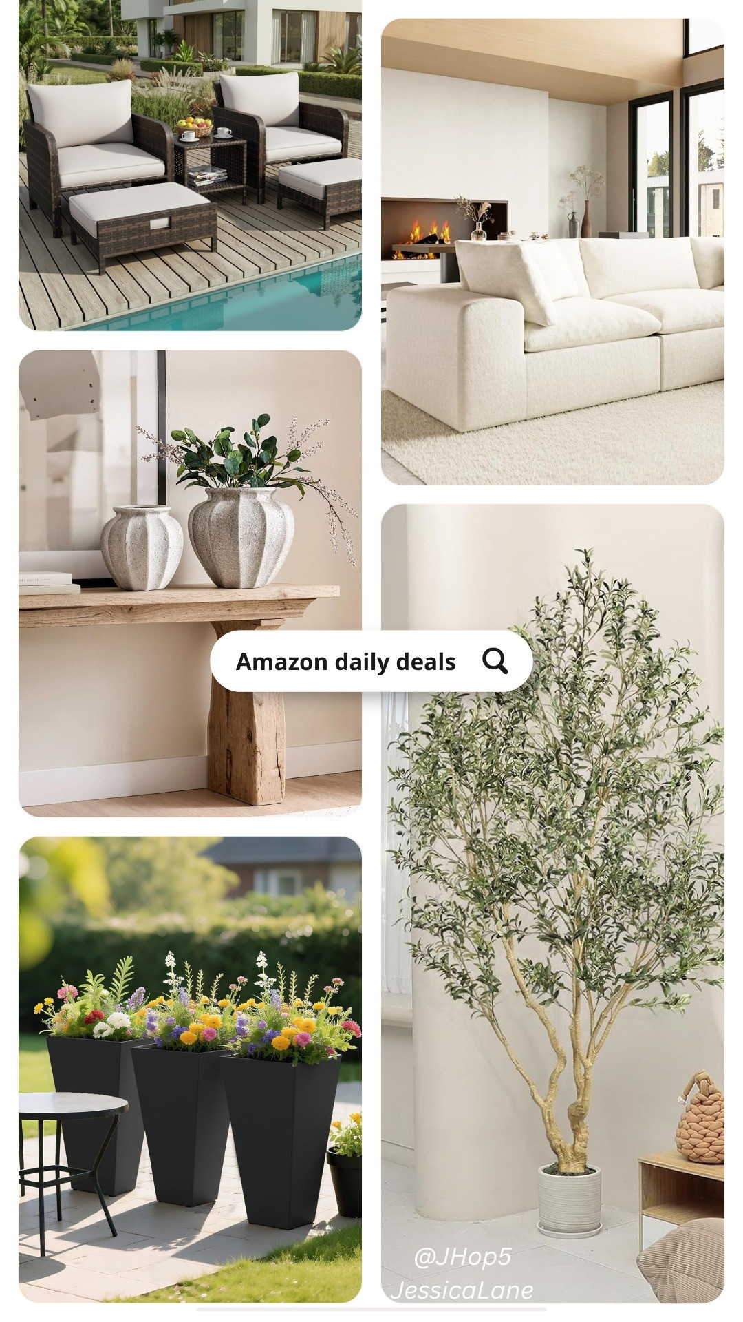 Refresh your outdoor and indoor spaces with these discounted Amazon home finds featuring patio seating and elevated decor. Shop the latest daily deals on wicker lounge chairs, garden planters, and artificial greenery.#amazonfinds #homedeals #patiostyle #amazonhome

#LTKSeasonal #LTKSaleAlert #LTKHome