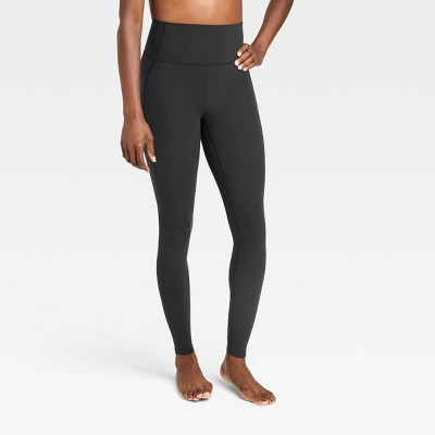 Women's Everyday Soft Ultra High-Rise Pocketed Leggings - All In Motion™ Black XS | Target
