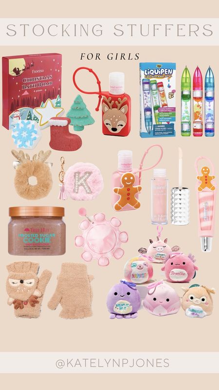 stocking stuffers for girls / gifts for girls / last minute holiday gifts for girls / toddler girls / gifts from claire’s / stock essentials/ candy / accessories / toys for girls / bath bombs 

#LTKHoliday #LTKSeasonal #LTKGiftGuide