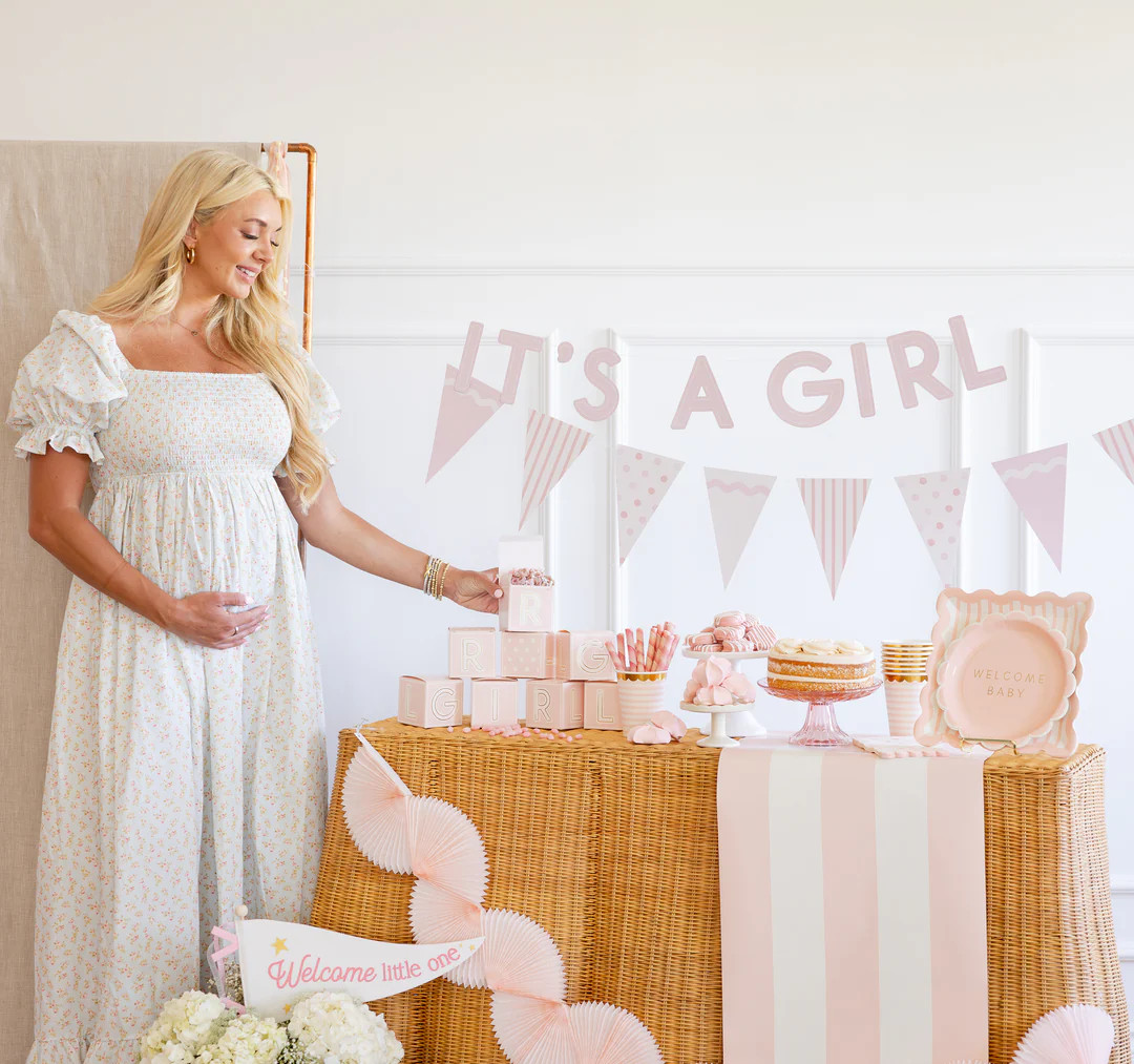 Baby Pink Banner | My Mind's Eye