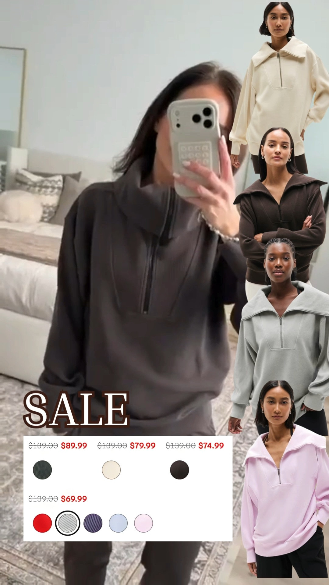 ATHLETA up to 40% off cold-weather styles, cozy set, pullover, joggers, winter style. 

#LTKSaleAlert #LTKFindsUnder100 #LTKFindsUnder50