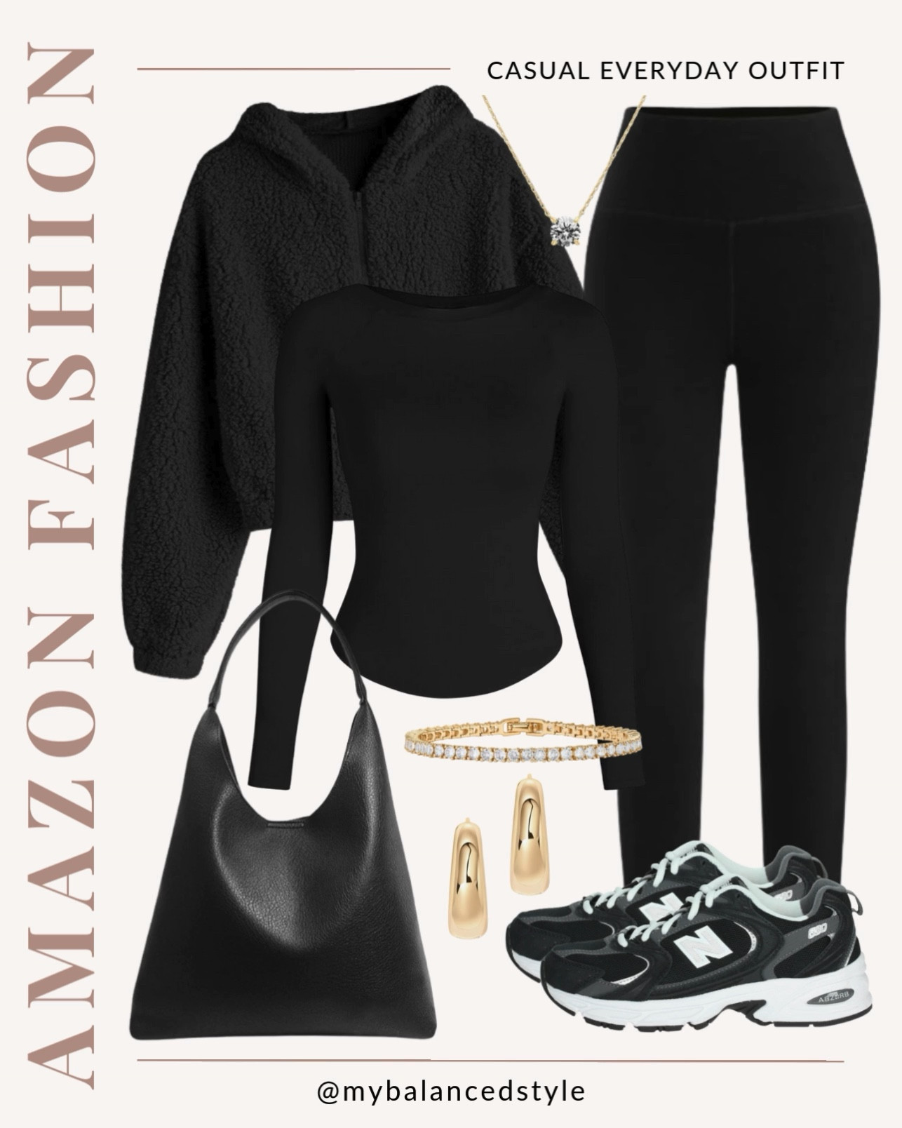 Amazon winter mom on the go outfit idea

Winter on-the-go outfit
Cozy sweatshirt and puffer vest
Relaxed joggers with sneakers
Layered long sleeve and quilted jacket
Oversized scarf with neutral tones
Crossbody bag for errands
Comfort-first cold weather look
Easy travel day outfit
Effortless winter errands style

#LTKSeasonal #LTKSaleAlert #LTKootd