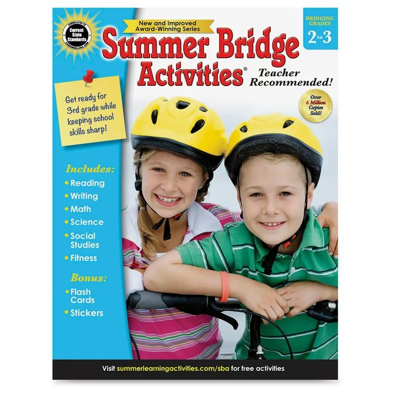Summer Bridge Grade 2-3 Activities Workbook | Walmart (US)