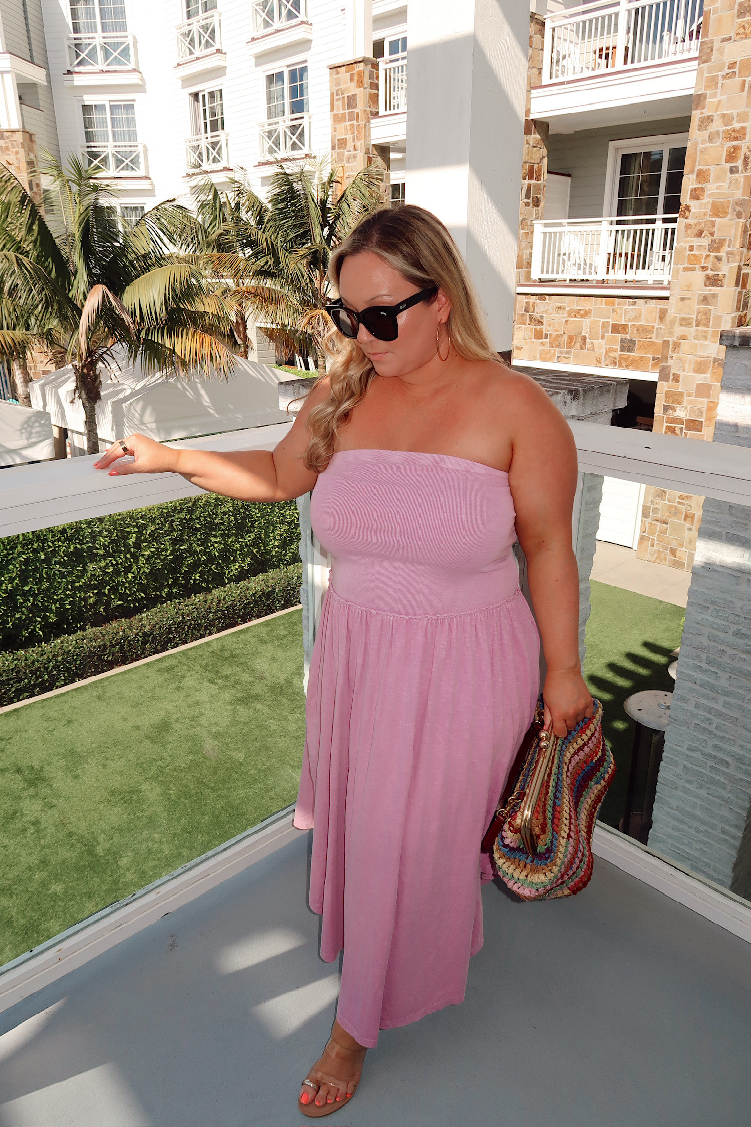 more Summer outfit inspo!! This dress is so cute from American Eagle — linked a similar color🫶

Paired with two of my favorite accessories... all linked :)



Spring outfits 2026, summer outfits, maxi dress, spring dresses, strapless, quay, coach, fun, colorful, woven bag, shelli enright, stylenright 

 #LTKootd #LTKSeasonal #LTKTravel