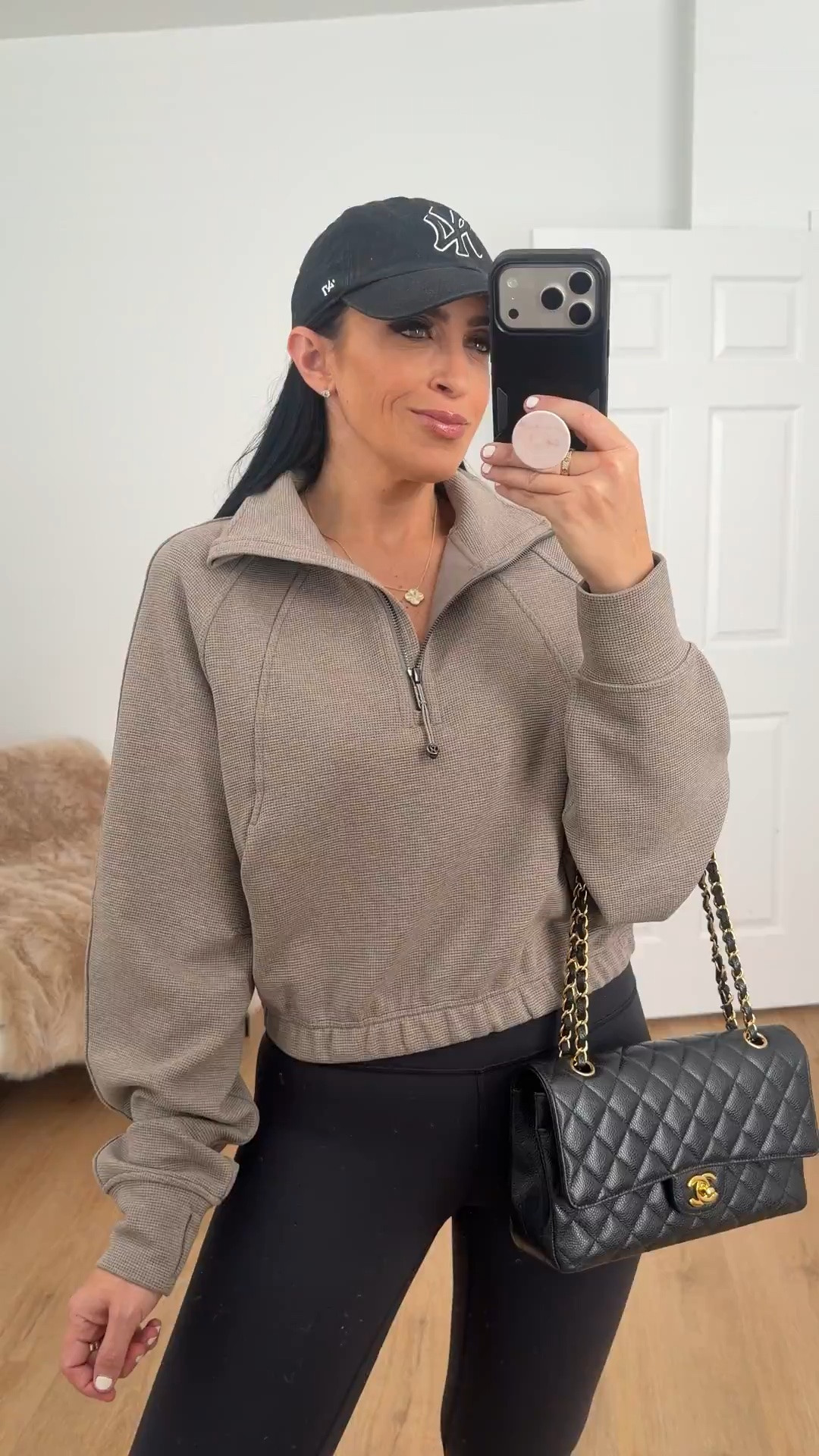 Lululemon scuba cropped funnel neck top fully back in stock