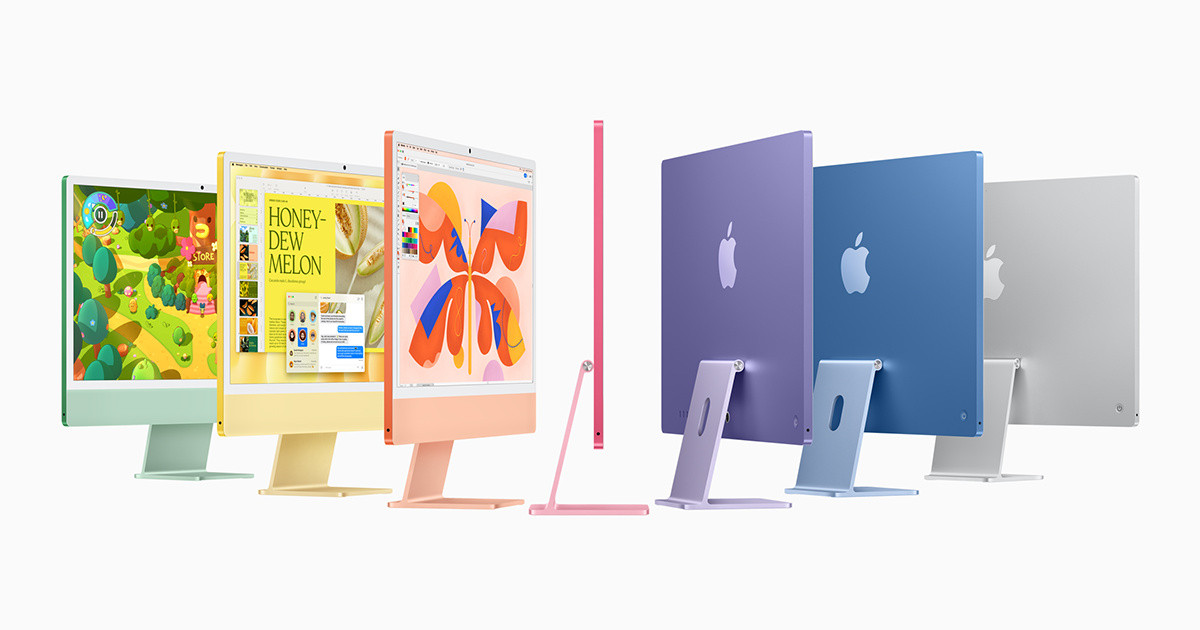 Choose your new iMac. | Apple (US)